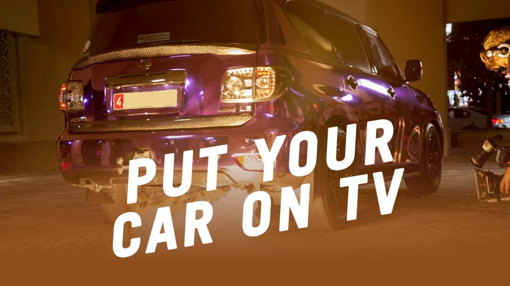 Put your Car on TV