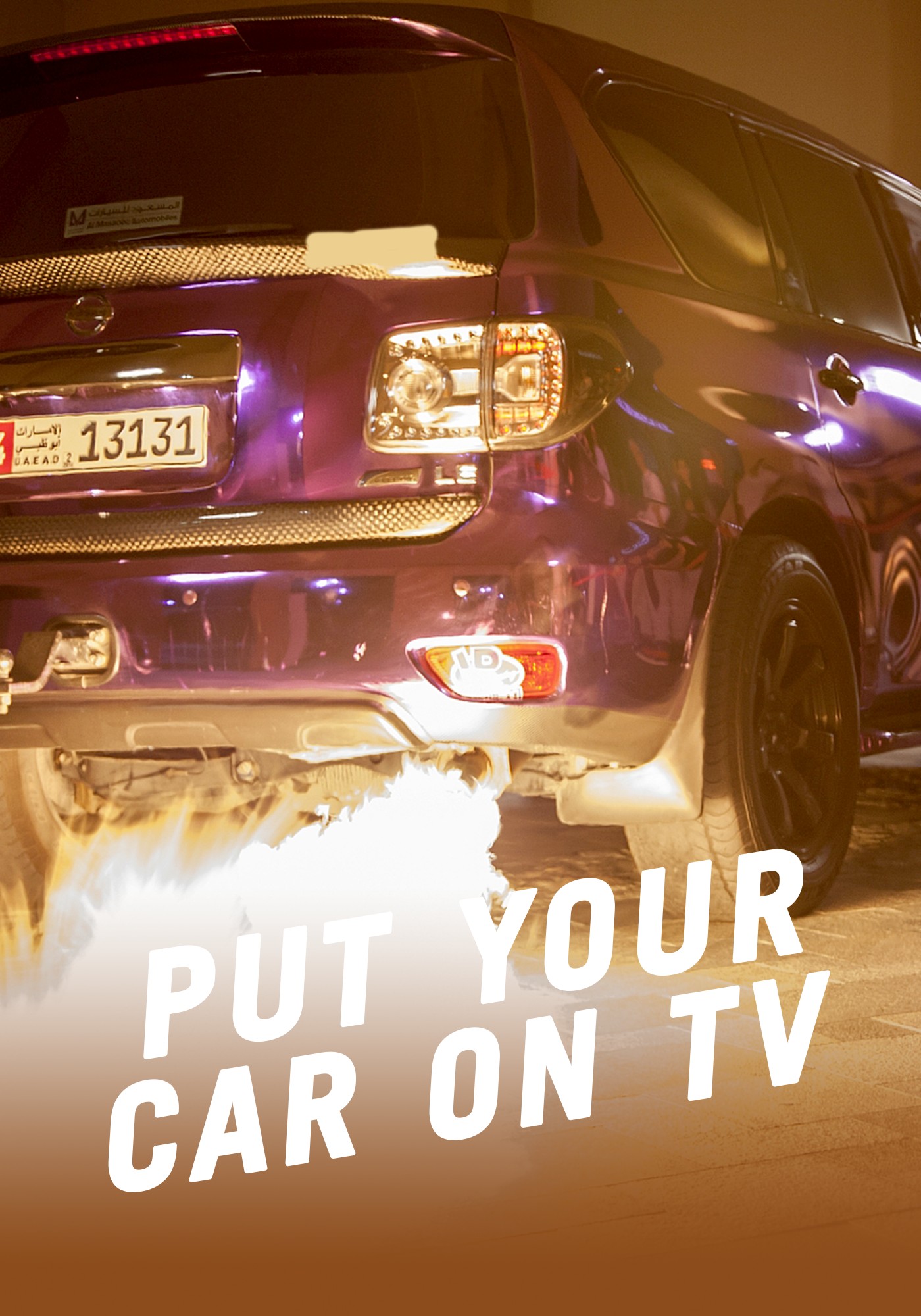 Put your Car on TV